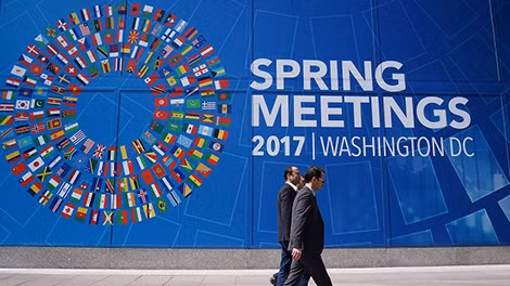 Hội nghị Mùa xuân của IMF có bàn tới việc chống bảo hộ mậu dịch. Ảnh: IMF.