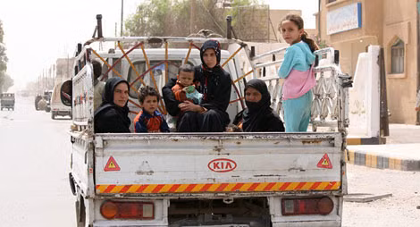 Người dân Syria ở một số khu vực được giải phóng đã về nhà. Ảnh:Sputnik International.
