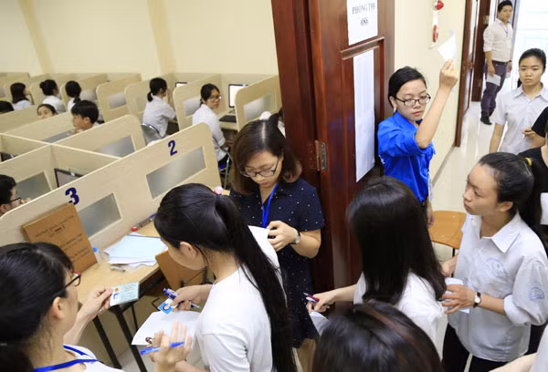 Tăng cường thanh kiểm tra và giám sát của xã hội để kỳ thi THPT quốc gia 2017 diễn ra khách quan, công bằng. Ảnh minh họa.