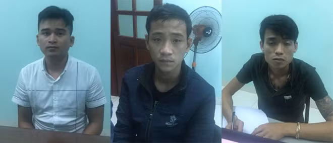 Các đối tượng Quân, Việt, Tiến. Các đối tượng Quân, Việt, Tiến.