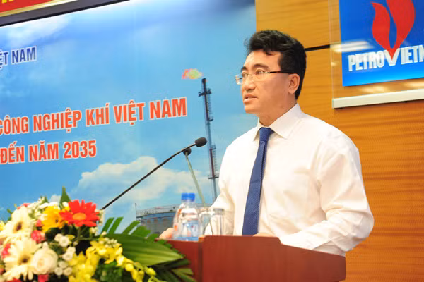 Tổng cục trưởng Tổng cục Năng lượng, Bộ Công thương Đặng Huy Cường phát biểu tại hội nghị.