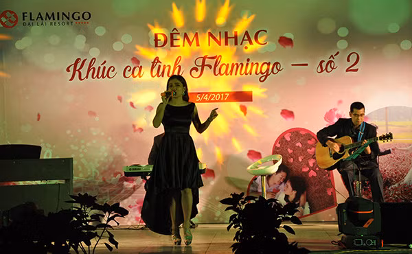 Chương trình nghệ thuật Khúc tình ca Flamingo tháng 4 diễn ra tại Bamboo Wings.