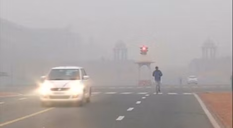 Ô nhiễm khói mù trầm trọng tại New Delhi.