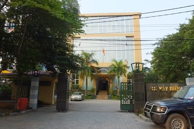 Trụ sở Sở Xây dựng Thanh Hóa. Ảnh: Lê Dương.