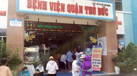 Bệnh viện Thủ Đức nơi xảy ra vụ việc.