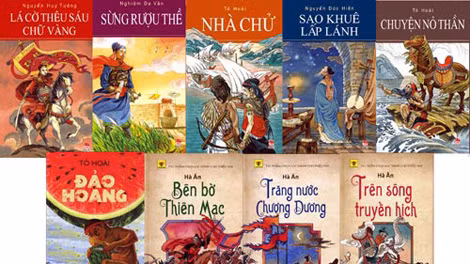 Một số bộ sách văn học sử vừa được NXB Kim Đồng tái bản. Một số bộ sách văn học sử vừa được NXB Kim Đồng tái bản.