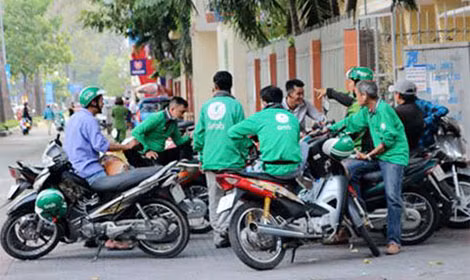 Gian nan truy thu thuế Grab, Uber.