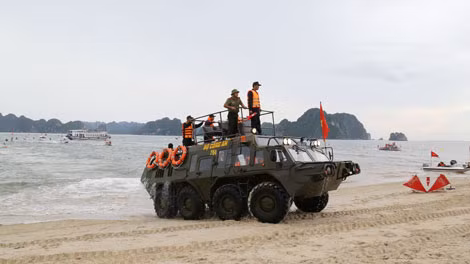 Một số hình ảnh tại buổi diễn tập.