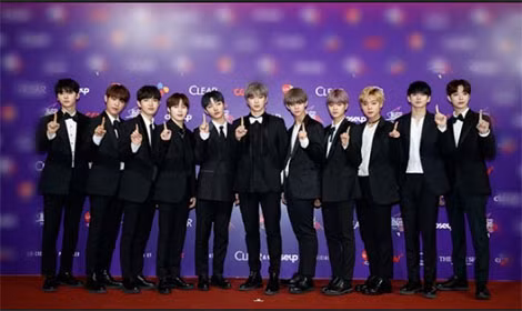 Các nhân vật giải trí đình đám Hàn Quốc ở MAMA 2017 tại Nhà hát Hoà Bình.