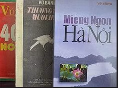 Những tác phẩm nổi tiếng của nhà văn, nhà báo Vũ Bằng. Những tác phẩm nổi tiếng của nhà văn, nhà báo Vũ Bằng.