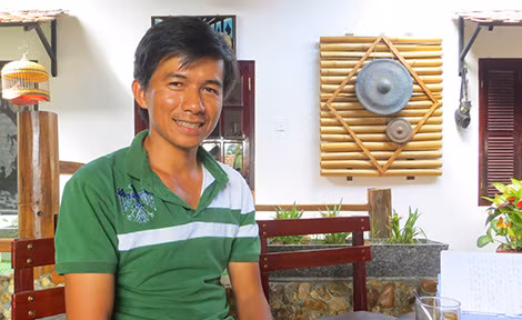 Anh Phan Ngọc Đắc không dám nhận là người hùng