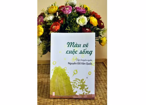 Bìa tập truyện "Màu vẽ cuộc sống". Bìa tập truyện "Màu vẽ cuộc sống".