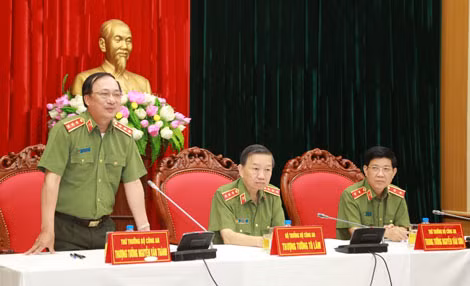 Thứ trưởng Nguyễn Văn Thành phát biểu tại Hội nghị