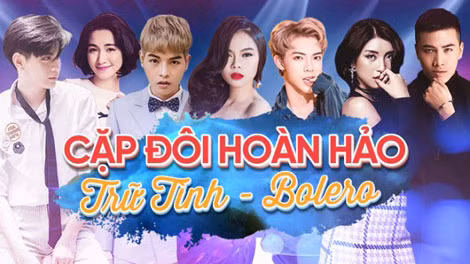 Dàn thí sinh tham gia cuộc thi “Cặp đôi hoàn hảo – Trữ tình và Bolero” 2017.
