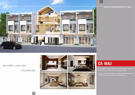 Một góc khu đô thị mới Nhựt Hồng.