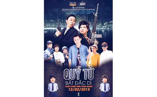 Poster phim “Quý tử bất đắc dĩ”.