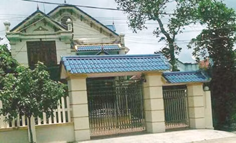 Căn nhà bề thế của Nguyễn Thu Thanh.