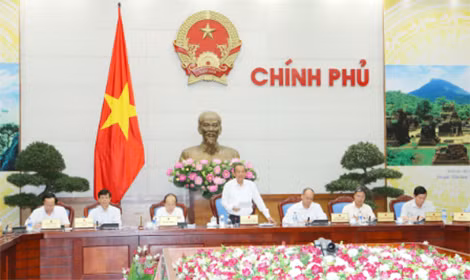 Phó Thủ tướng Thường trực Chính phủ Trương Hoà Bình phát biểu chỉ đạo tại Phiên họp. Ảnh: VGP/Lê Sơn