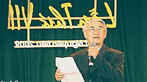 Nhà thơ Ma Trường Nguyên.