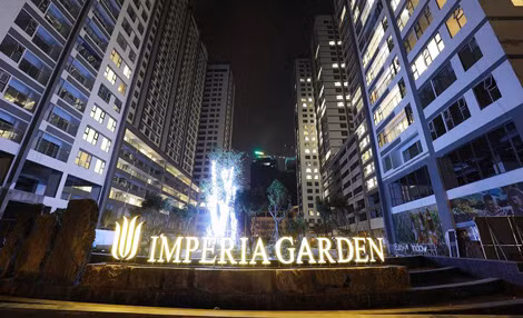 Dự án Imperia Garden do MIK Group phát triển đang được hòan thiện và bàn giao cho khách hàng.