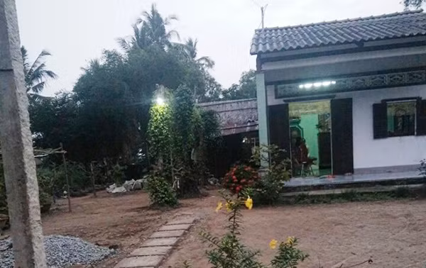 Hiện trường nơi xảy ra vụ việc.