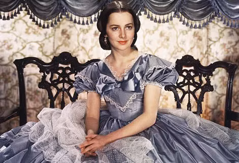 Olivia De Havilland trong "Cuốn theo chiều gió".