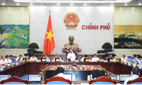 Quang cảnh phiên họp. Ảnh: VGP/Quang Hiếu.