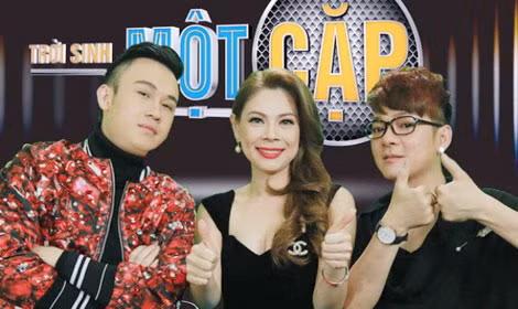 Ban giám khảo chương trình “Trời sinh một cặp”.