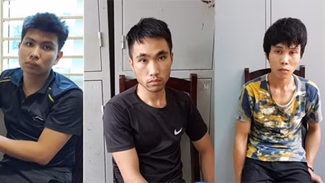 Các đối tượng Nguyễn Anh Đức, Trần Tuấn Anh, Vương Đình Hưng. Các đối tượng Nguyễn Anh Đức, Trần Tuấn Anh, Vương Đình Hưng.