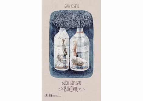 Cuốn "Buồn làm sao buông" của tác giả An Khang liên tục lập kỷ lục là sách best seller.