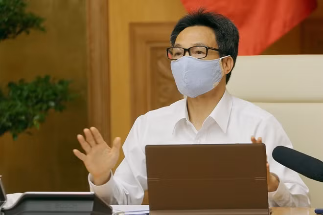 Phó Thủ tướng Chính phủ Vũ Đức Đam chỉ đạo. Ảnh: VGP.