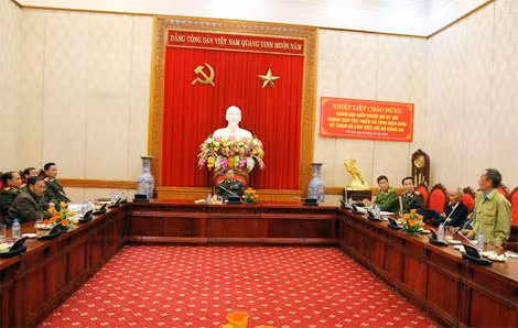 Toàn cảnh buổi gặp mặt. Ảnh Việt Hưng. Toàn cảnh buổi gặp mặt. Ảnh Việt Hưng.