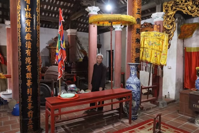 Đình Đại Đình - nơi nhiều lần bị các đối tượng trộm "viếng thăm"
