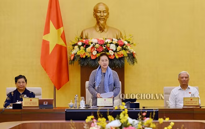 Chủ tịch Quốc hội phát biểu khai mạc phiên họp