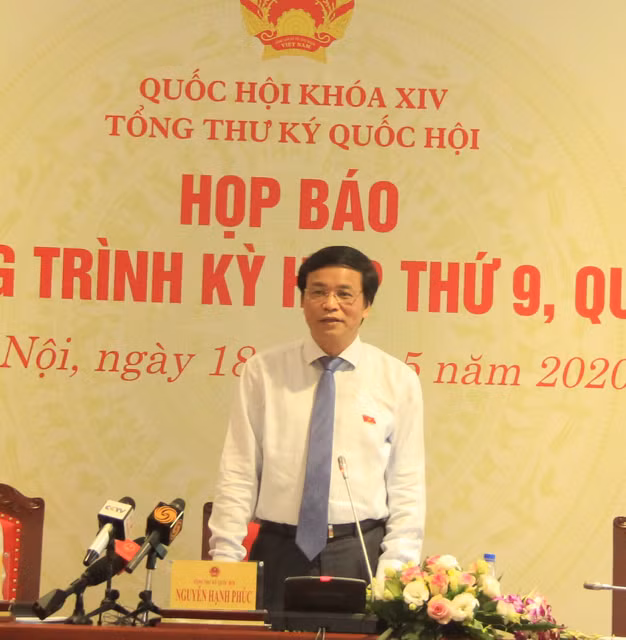 Tổng Thư ký Quốc hội Nguyễn Hạnh Phúc