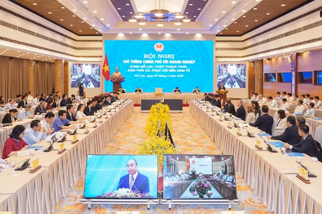 Toàn cảnh Hội nghị tại đầu cầu Hà Nội