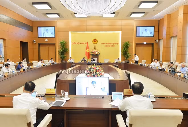 Uỷ ban Thường vụ Quốc hội nghe báo cáo về kết quả tổ chức Đại hội đồng AIPA 41