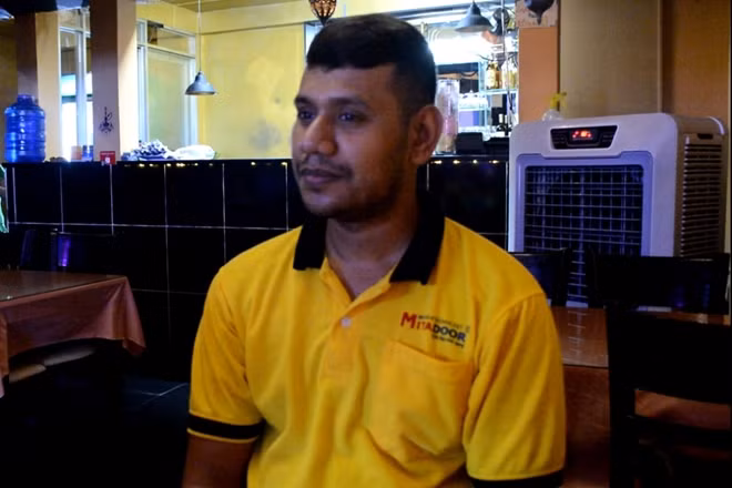 Anh Dabid, người Bangladesh.