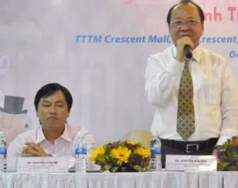 Ông Nguyễn Bửu Hội, Phó Tổng giám đốc Công ty Phú Mỹ Hưng chia sẻ thông tin chi tiết về Lễ hội gấu Teddy 2015.