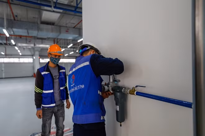 Hoàn tất các hạng mục phụ trợ