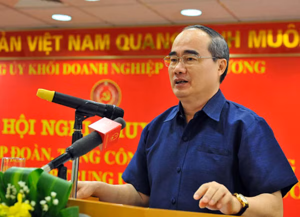 Đồng chí Nguyễn Thiện Nhân phát biểu chỉ đạo tại Hội nghị - ảnh: H.H. Đồng chí Nguyễn Thiện Nhân phát biểu chỉ đạo tại Hội nghị - ảnh: H.H.