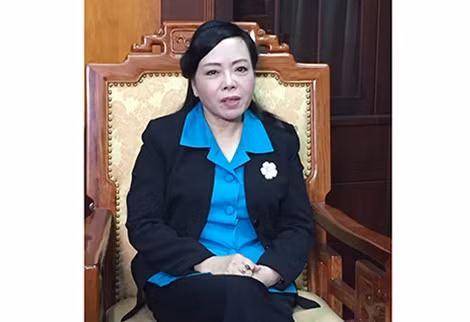 Bộ trưởng Nguyễn Thị Kim Tiến.