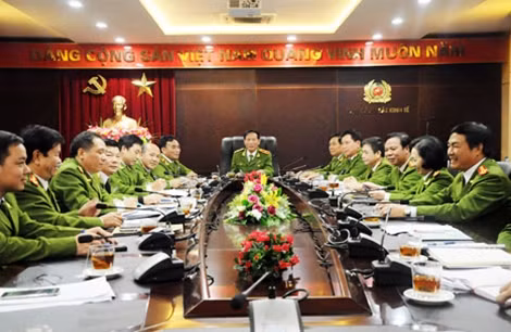 Cục CSĐT tội phạm về kinh tế và tham nhũng họp triển khai công tác.