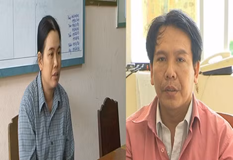 Võ Thị Nguyệt Nga và Phạm Văn Nhân đã tạo dựng nhiều cú lừa trong nhà nghỉ để chiếm đoạt tài sản.