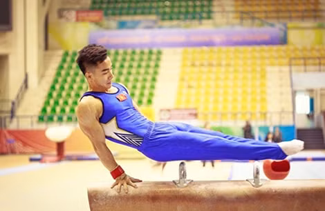 Phạm Phước Hưng tại Giải vô địch TDDC thế giới 2015.