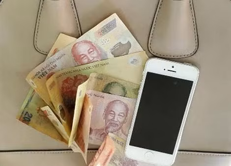 Tang vật vụ cướp giật.