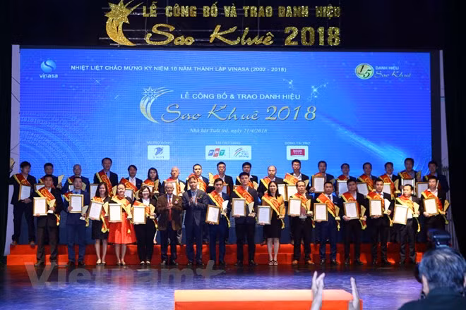 Trao giải Sao Khuê 2018 cho 73 sản phẩm xuất sắc nhất