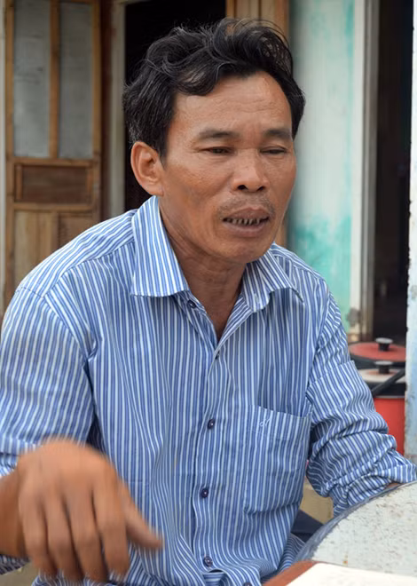 Ông Nguyễn Khiết – Cha nạn nhân.