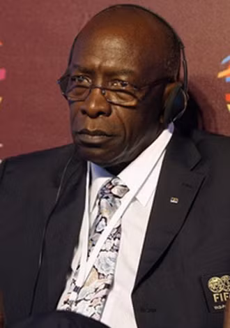 Ông Joao Havelange (trái) và ông Sepp Blatter.