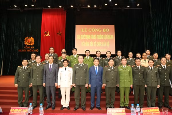 Bộ trưởng Trần Đại Quang và các đại biểu tham dự buổi Lễ.
